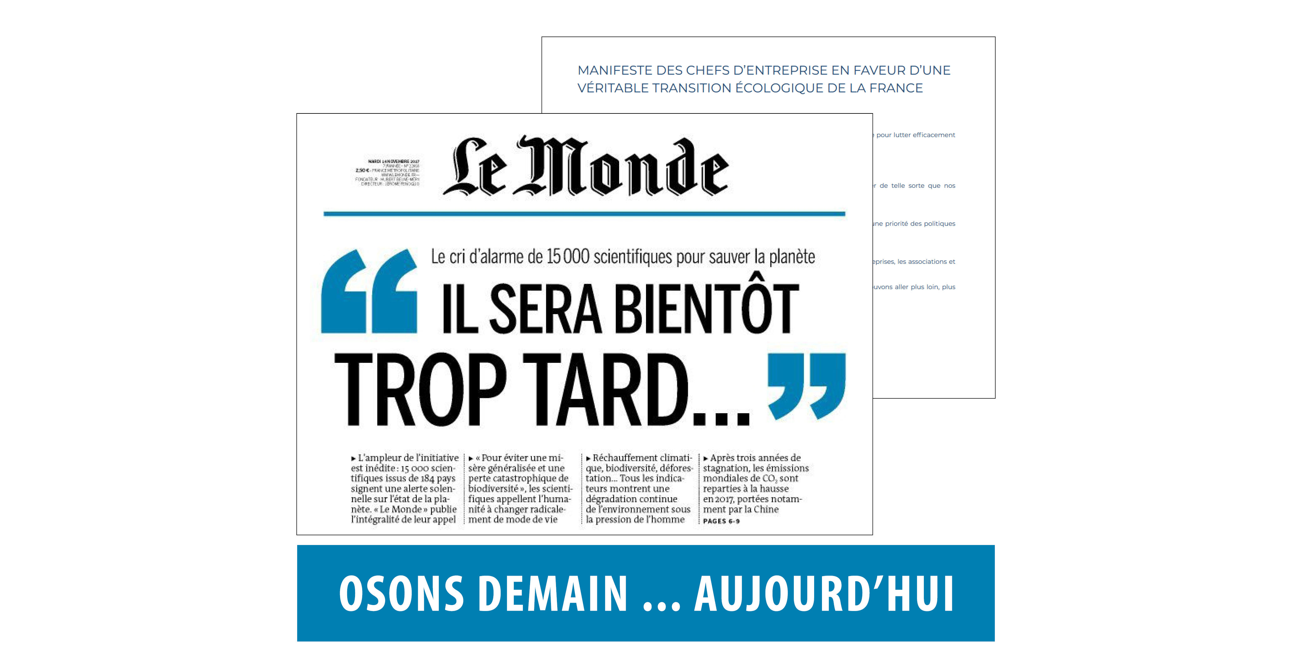 Manifeste osons demain