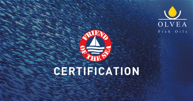 OLVEA – Fish Oils – Friend of the Sea certification OLVEA - Fish Oils - Friend of the Sea certification