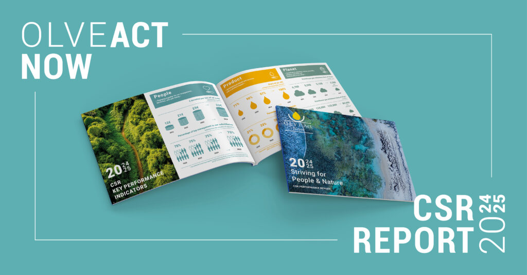 OLVEA publishes its 2025 performance CSR report: concrete commitments for People and Nature, recognized by EcoVadis, CDP, and SMETA.