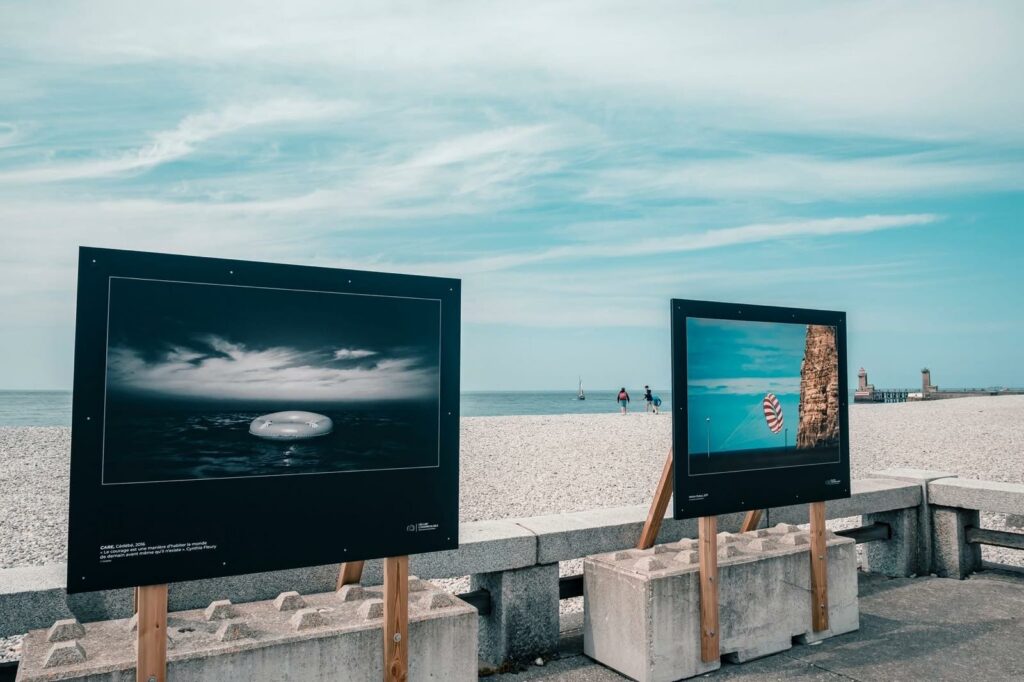 OLVEA Foundation supports the Rencontres Photographiques festival in Fécamp, Normandy, turning the city into an open-air gallery with nearly 200 large-format photos.